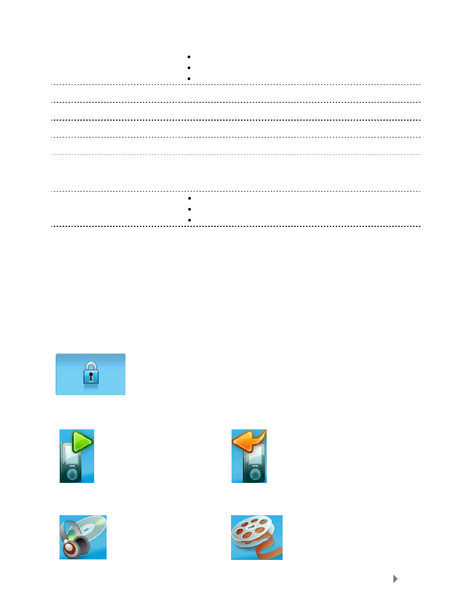 Hold switch, Main menu options | SanDisk SANSA VIEW VIEW-7UM-ENG User Manual | Page 9 / 34