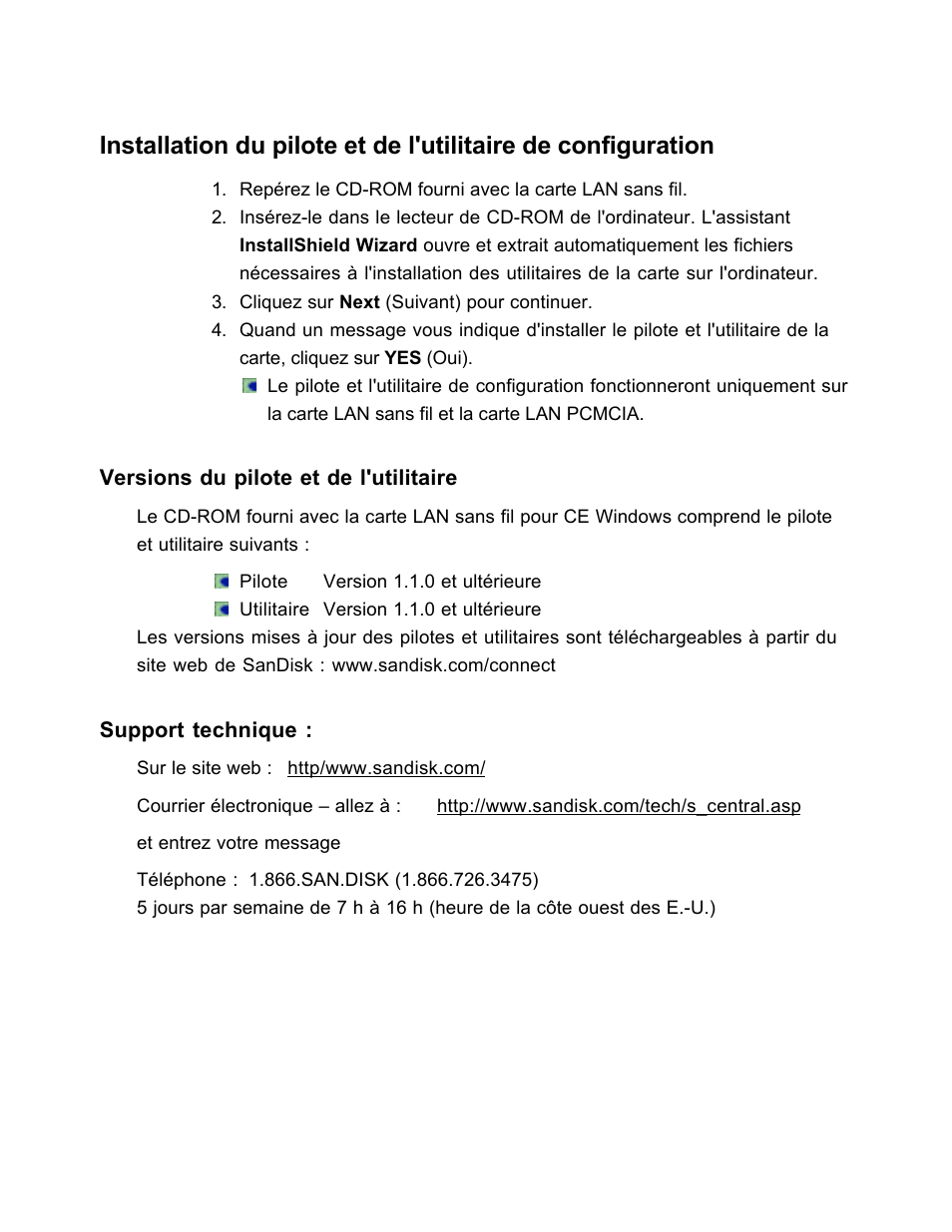 SanDisk Wireless LAN Card User Manual | Page 137 / 504