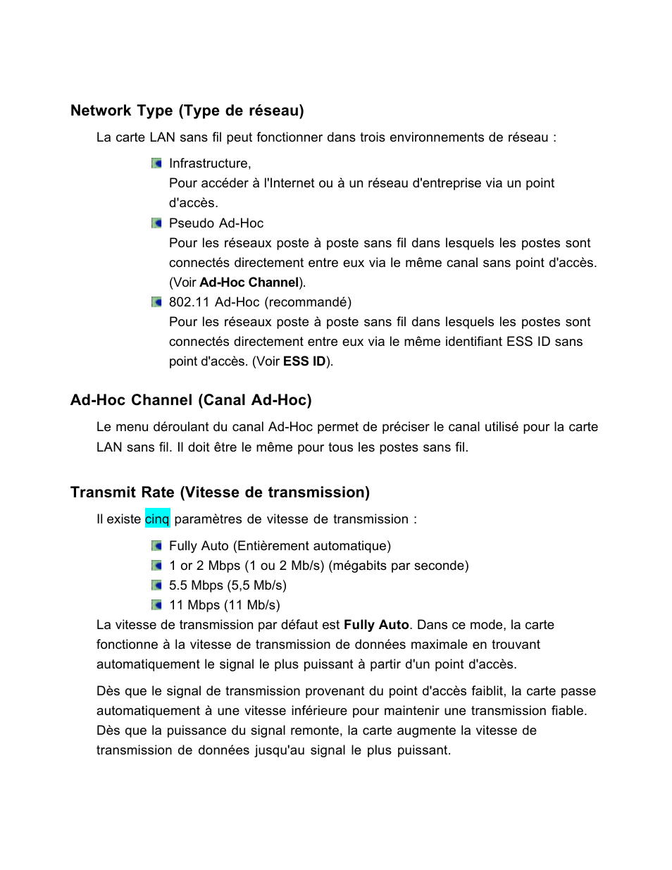 SanDisk Wireless LAN Card User Manual | Page 173 / 504