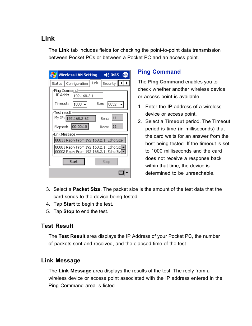 Link | SanDisk Wireless LAN Card User Manual | Page 22 / 504