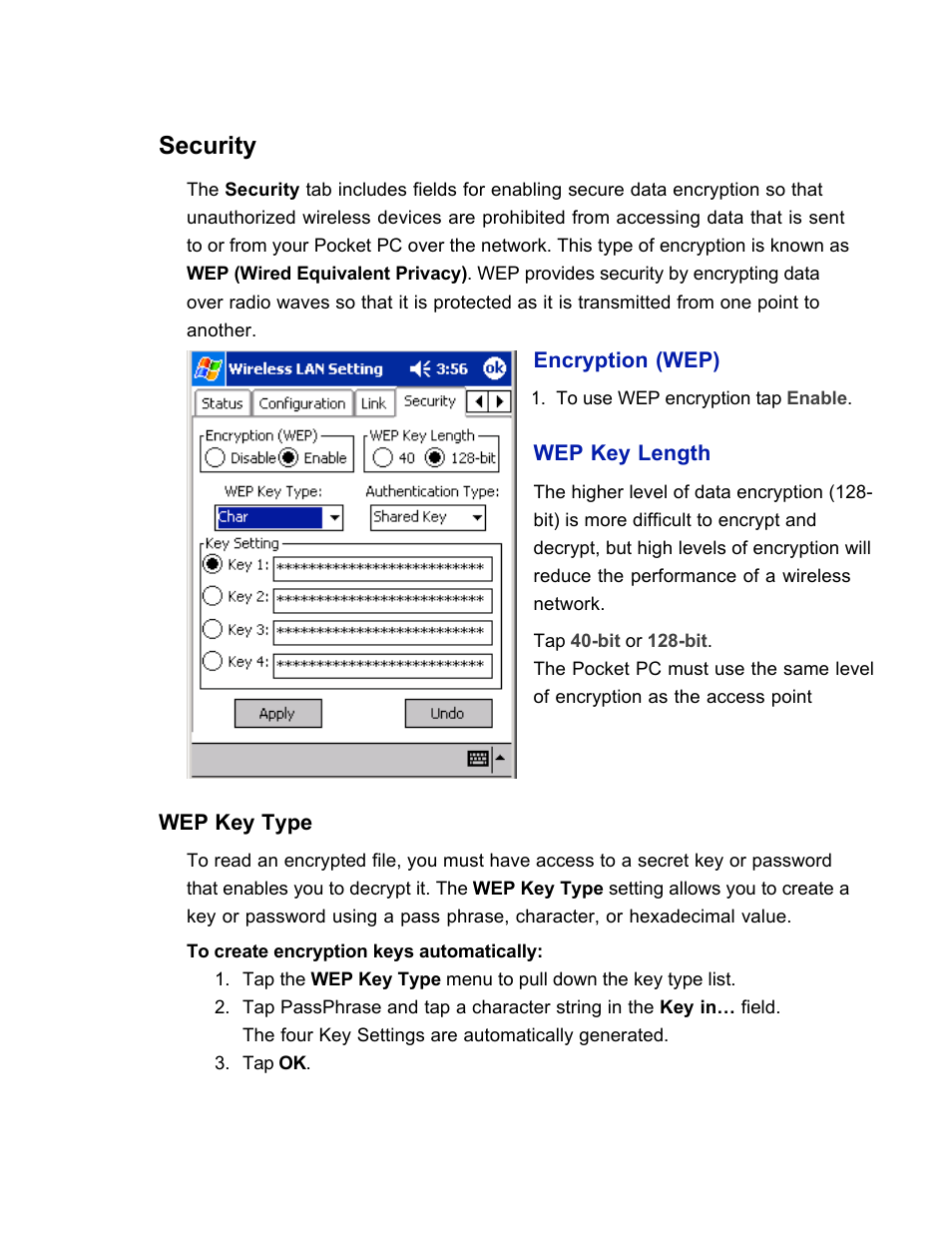 Security | SanDisk Wireless LAN Card User Manual | Page 23 / 504