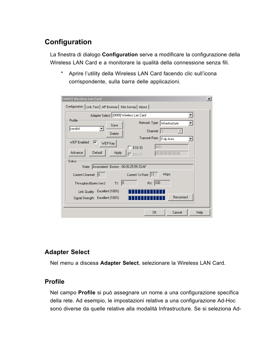 Configuration | SanDisk Wireless LAN Card User Manual | Page 302 / 504