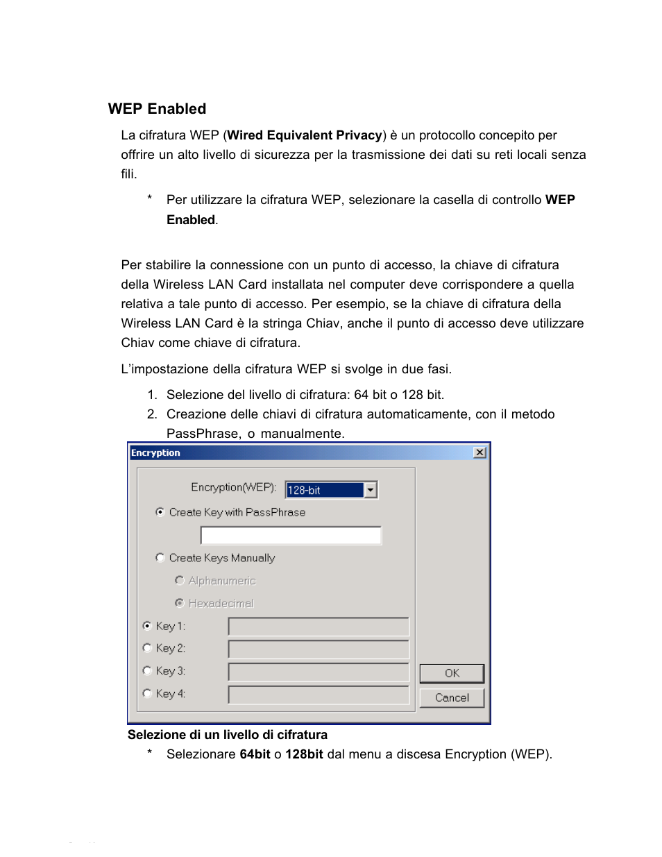 Wep enabled | SanDisk Wireless LAN Card User Manual | Page 306 / 504