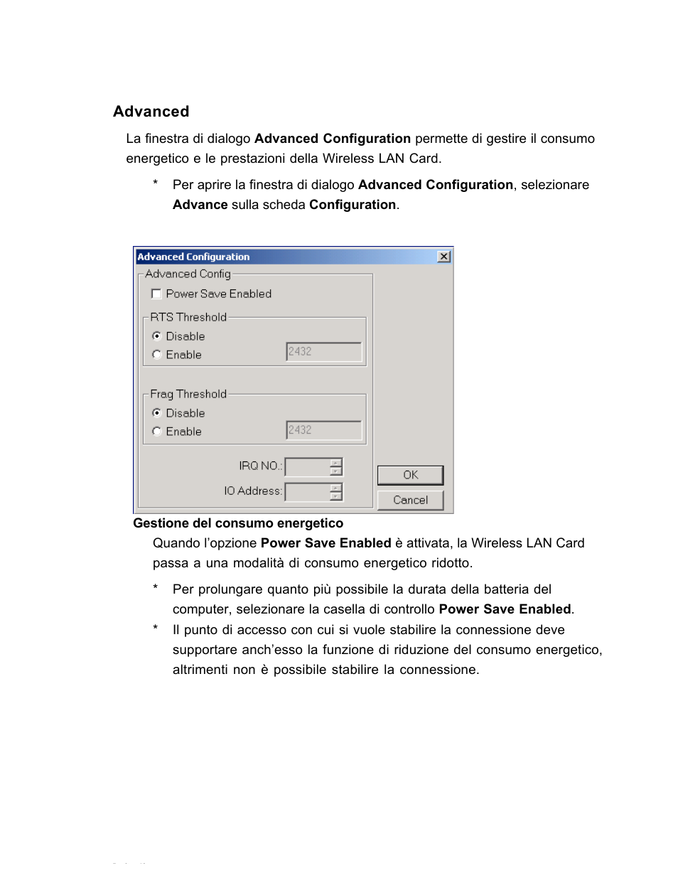 Advanced | SanDisk Wireless LAN Card User Manual | Page 309 / 504