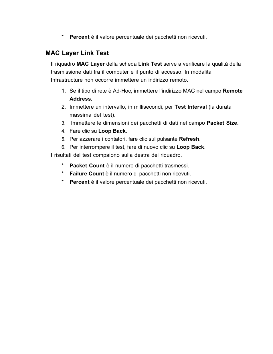 Mac layer link test | SanDisk Wireless LAN Card User Manual | Page 315 / 504