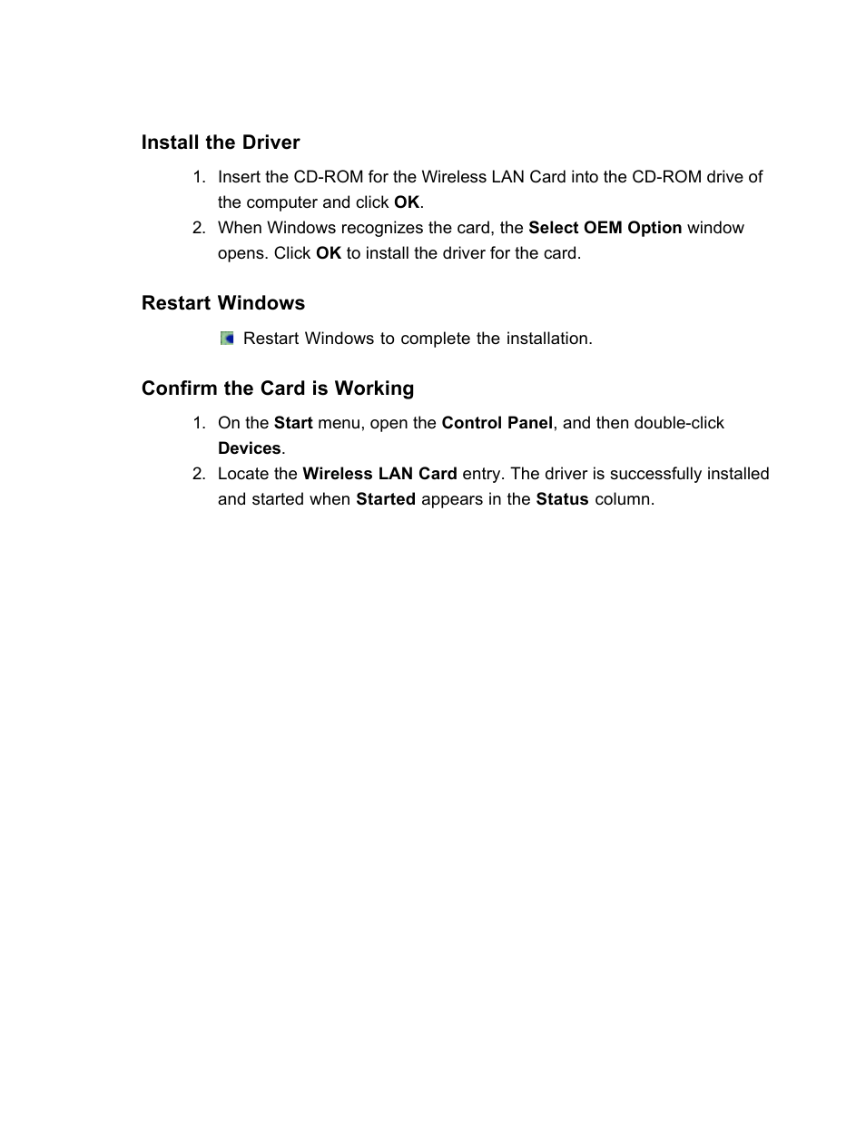 SanDisk Wireless LAN Card User Manual | Page 36 / 504