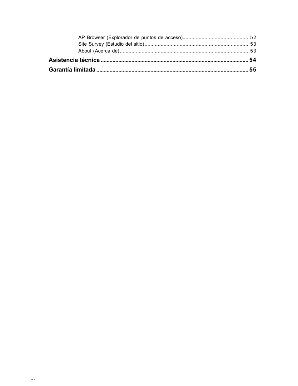 Asistencia técnica garantía limitada | SanDisk Wireless LAN Card User Manual | Page 385 / 504
