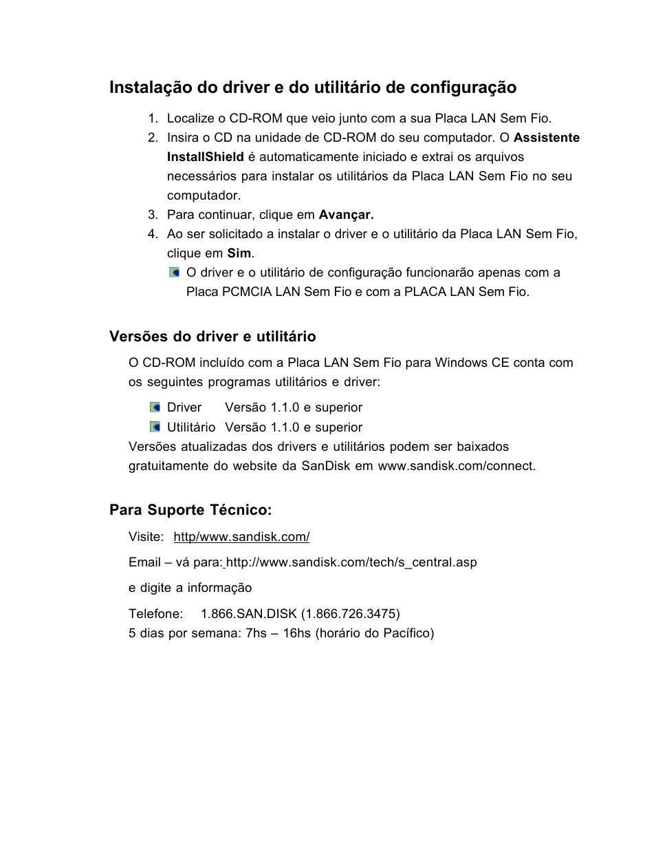 SanDisk Wireless LAN Card User Manual | Page 454 / 504