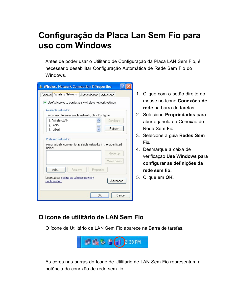 O ícone de utilitário de lan sem fio | SanDisk Wireless LAN Card User Manual | Page 483 / 504