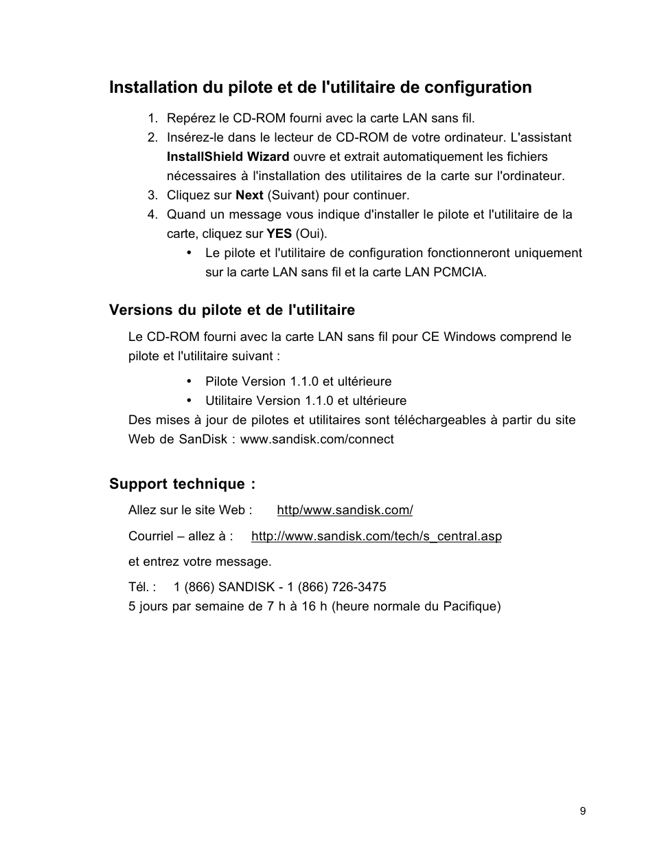 SanDisk Wireless LAN Card User Manual | Page 72 / 504
