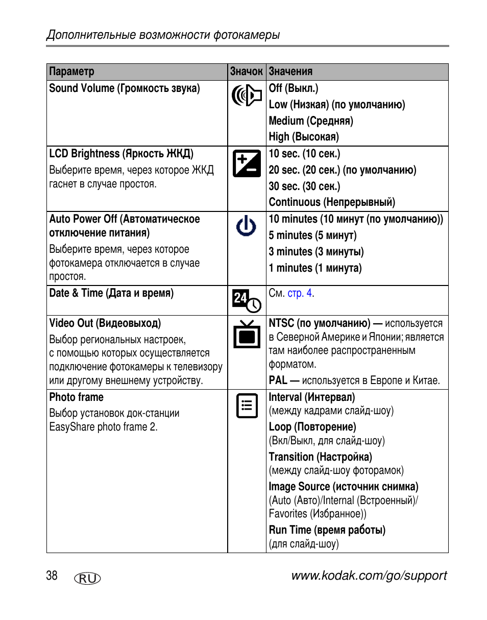 Kodak V550 User Manual | Page 44 / 84