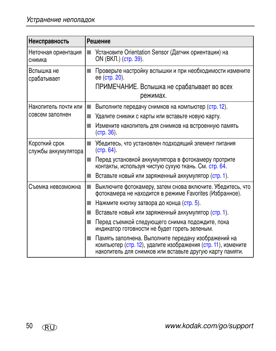Kodak V550 User Manual | Page 56 / 84