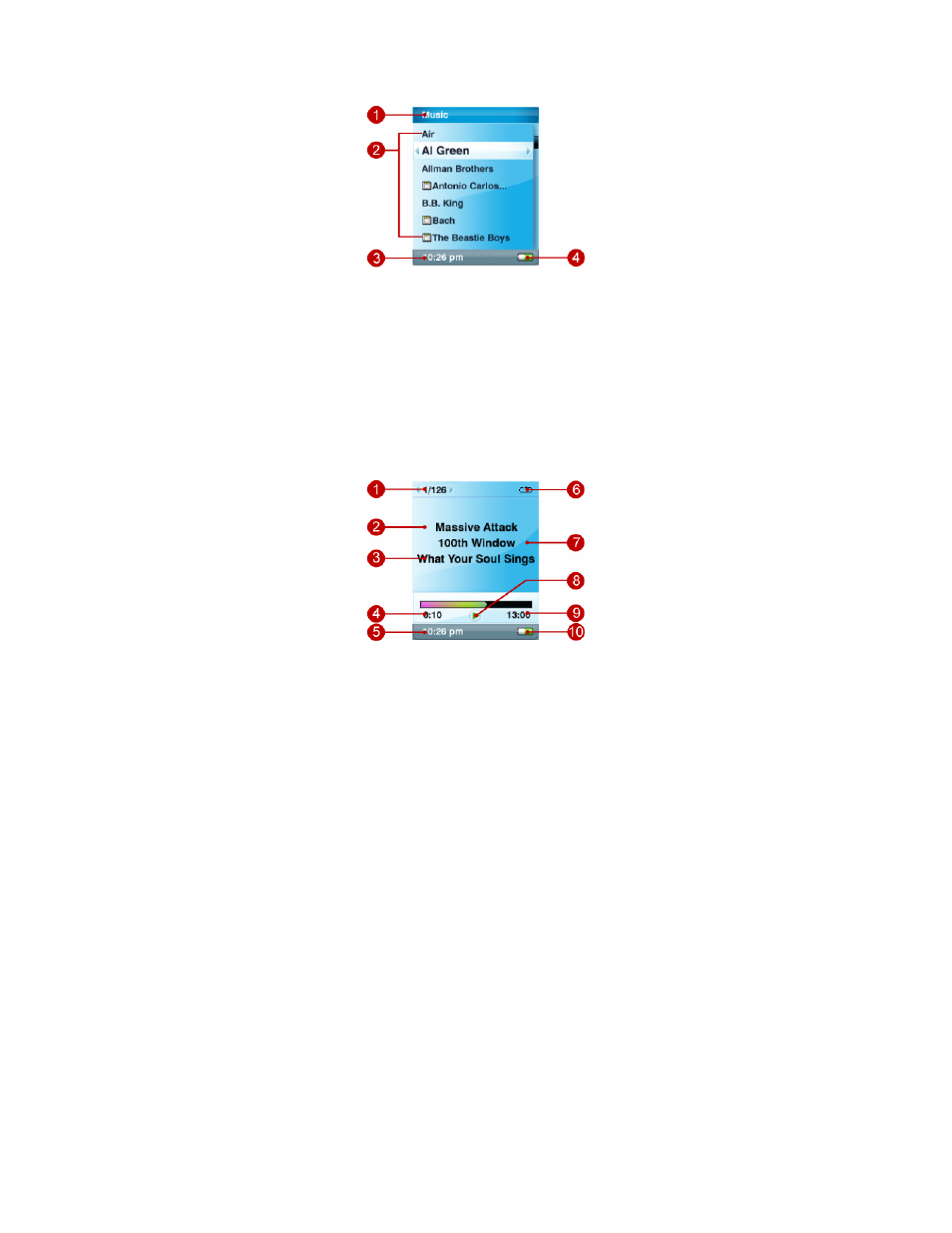 SanDisk Sansa e200 User Manual | Page 10 / 54