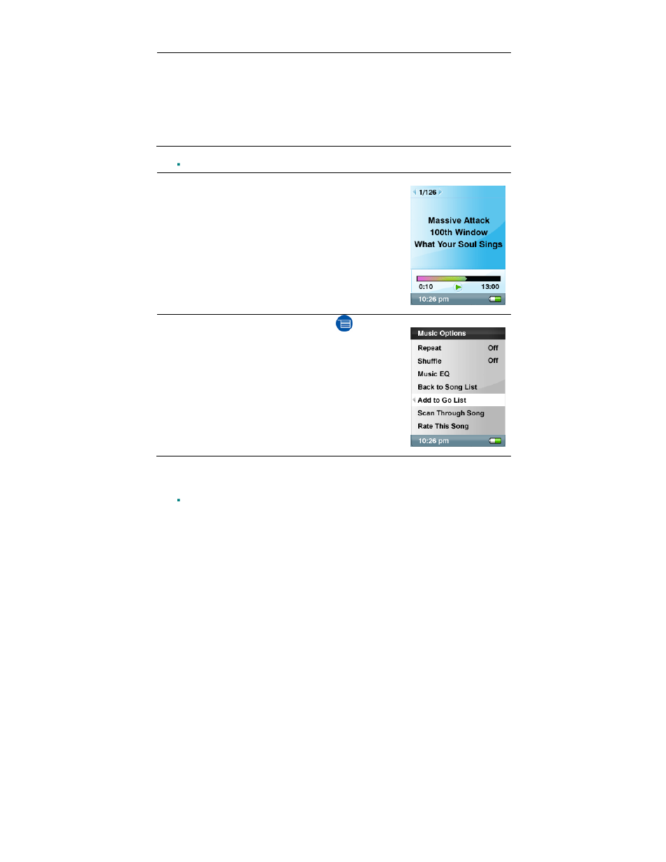 SanDisk Sansa e200 User Manual | Page 25 / 54