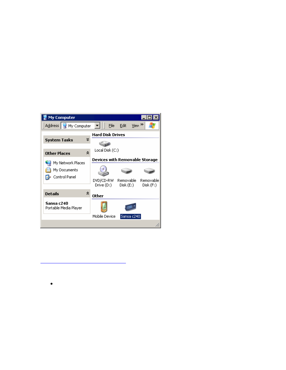 Connecting to the computer, Loading photos and images | SanDisk c200 User Manual | Page 12 / 30