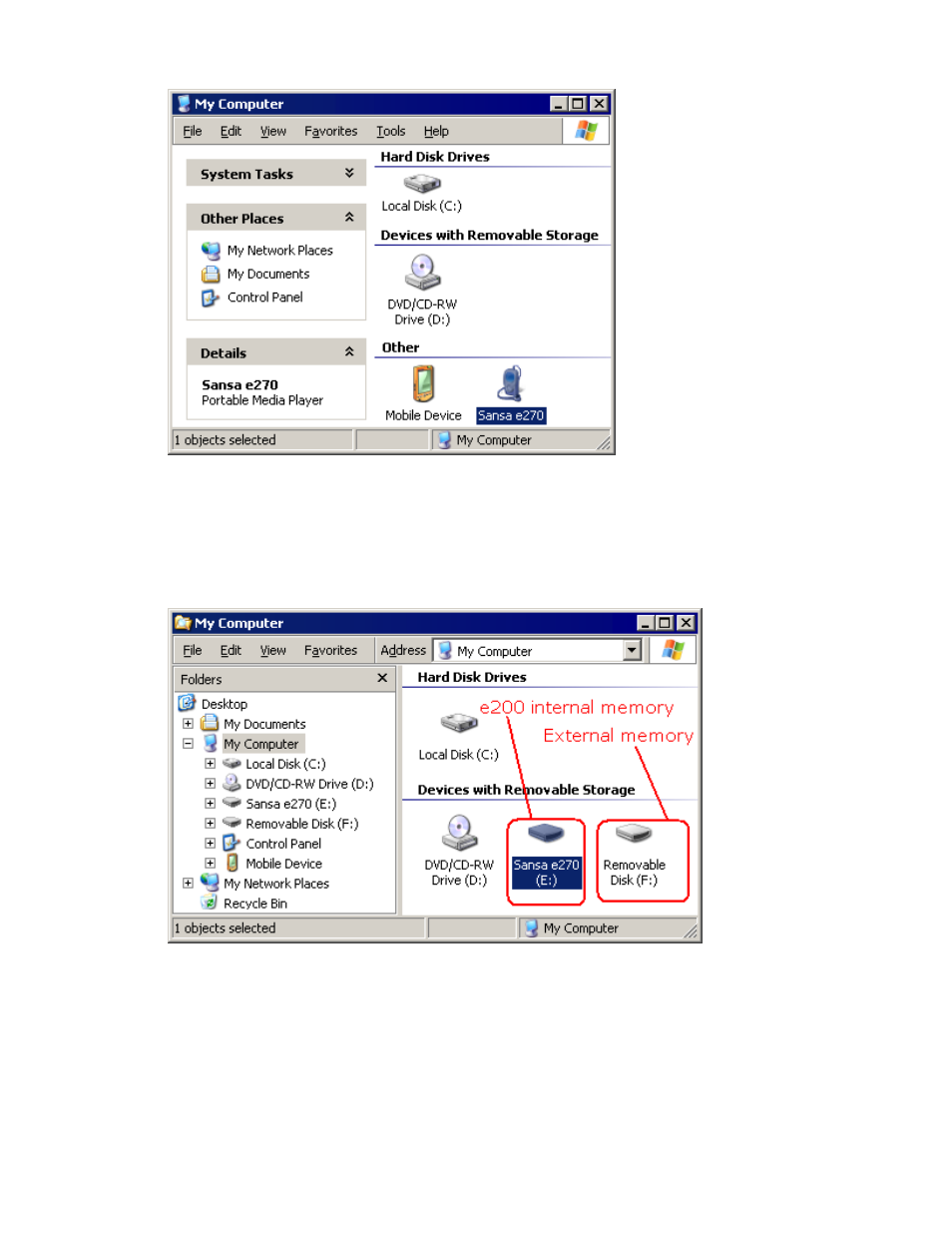 Transferring files, Msc mode, Sansa media converter | SanDisk e200 User Manual | Page 11 / 41