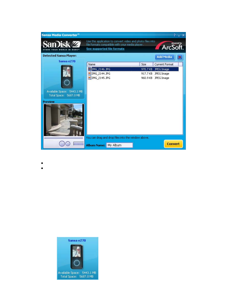 SanDisk e200 User Manual | Page 12 / 41