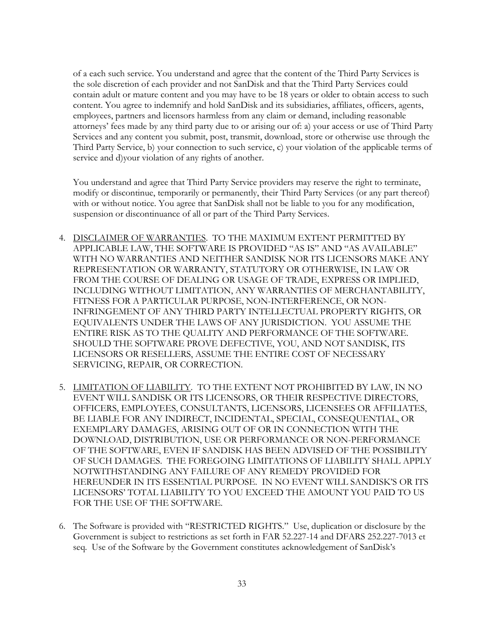 SanDisk Sansa Connect User Manual | Page 33 / 35