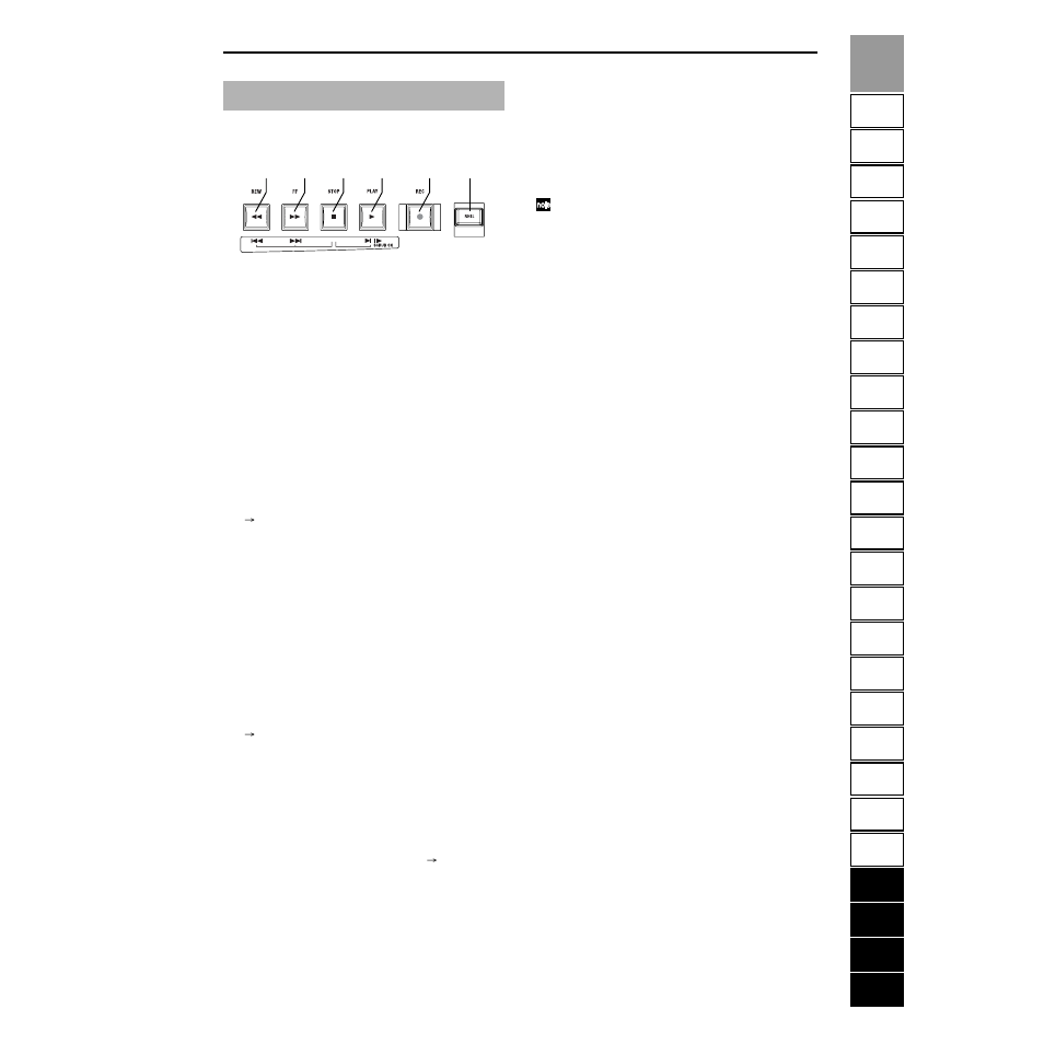 Transport keys, P.135), Ding. (→p.135) | Strahl D1600mkII User Manual | Page 143 / 180