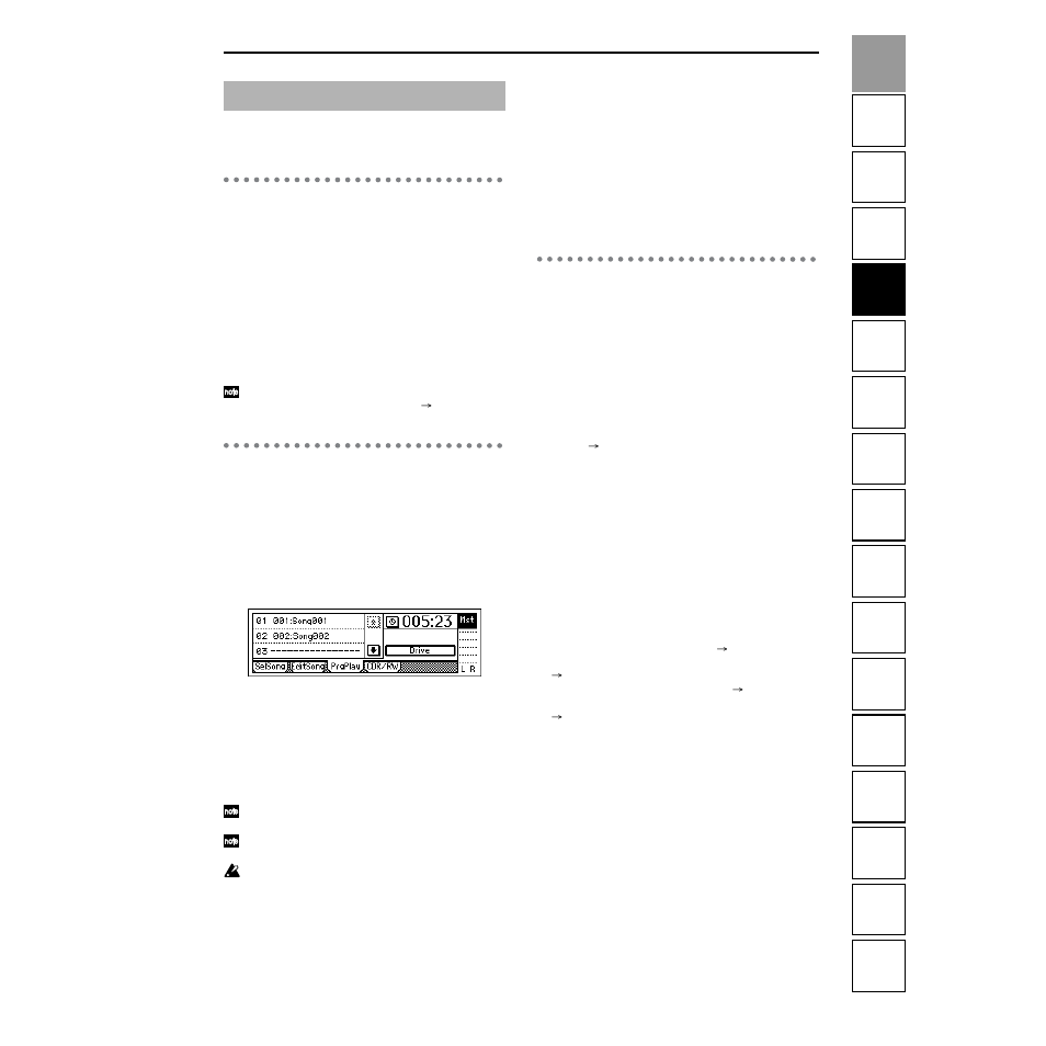 Playback, Program play, Other playback options | Strahl D1600mkII User Manual | Page 53 / 180