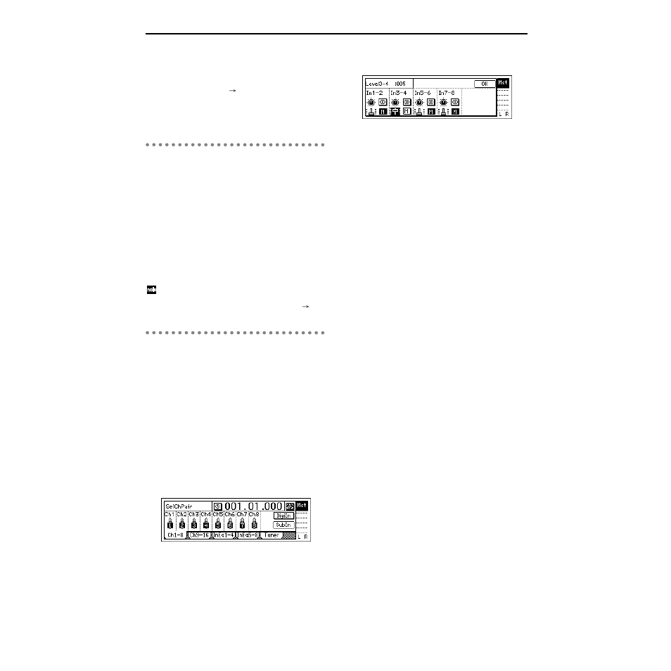 Recording to a master tape, Using the sub inputs | Strahl D1600mkII User Manual | Page 68 / 180