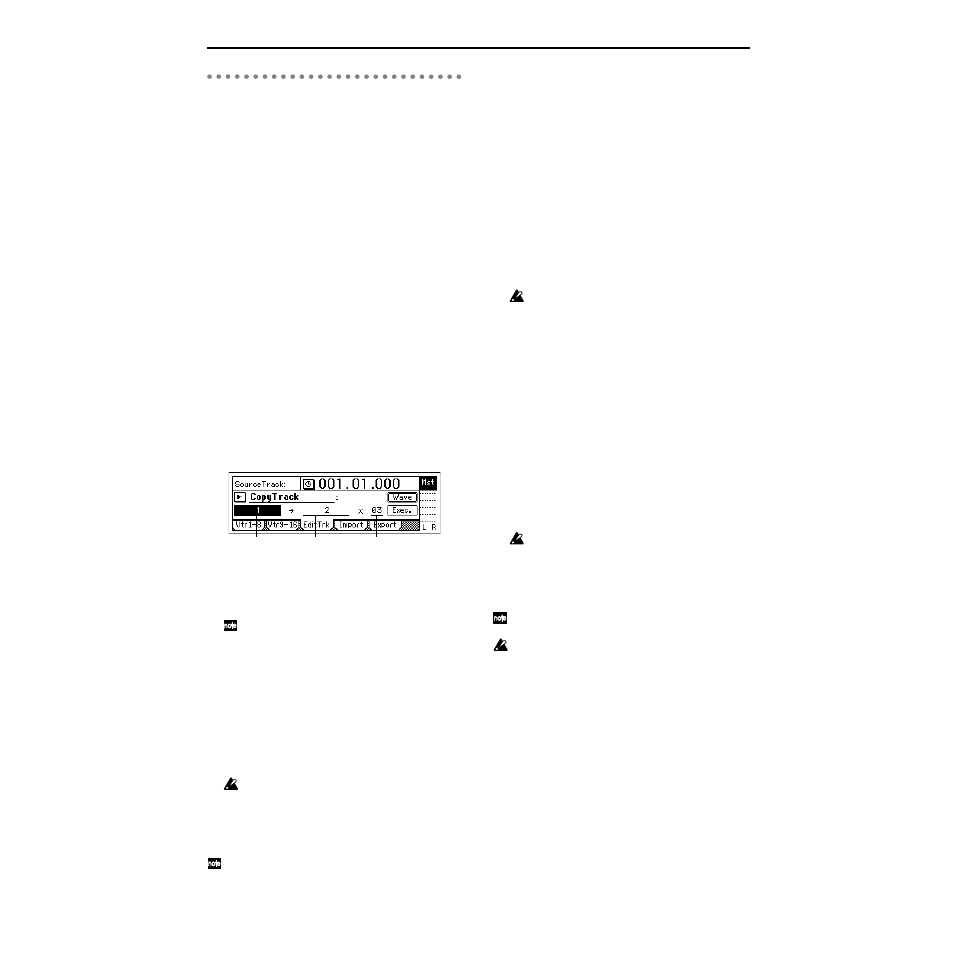 Track editing examples | Strahl D1600mkII User Manual | Page 70 / 180