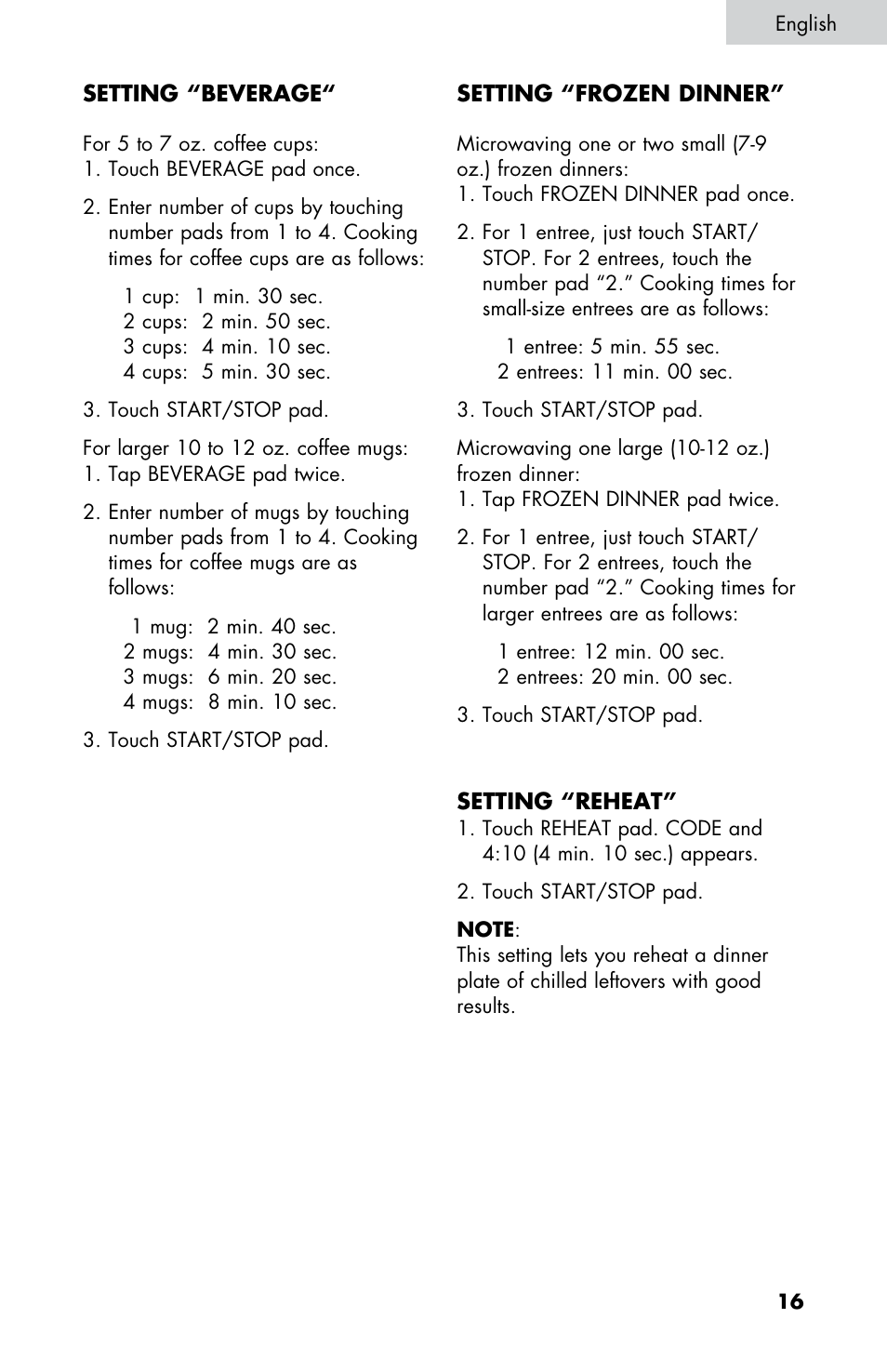 Summit SM900WH User Manual | Page 17 / 22