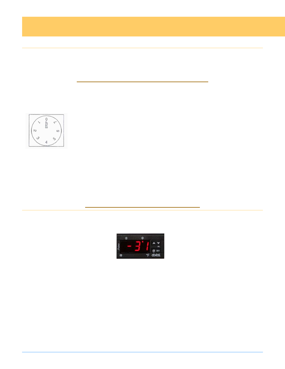 Page 8, Temperature selection, Digital thermostat instructions | Summit AL-750 User Manual | Page 8 / 16