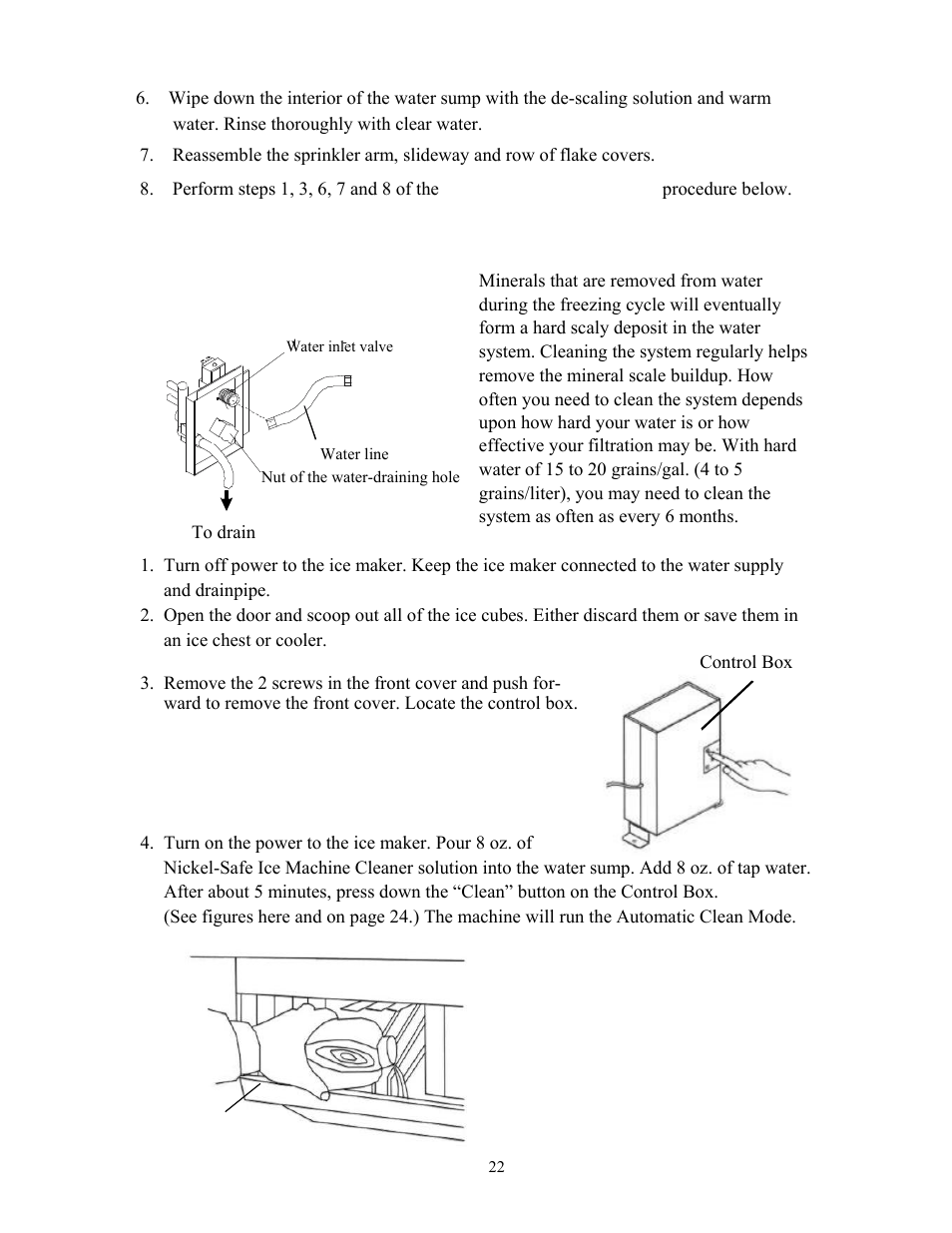 Ice making system cleaning | Summit Automatic Ice Maker BIM70 User Manual | Page 23 / 32