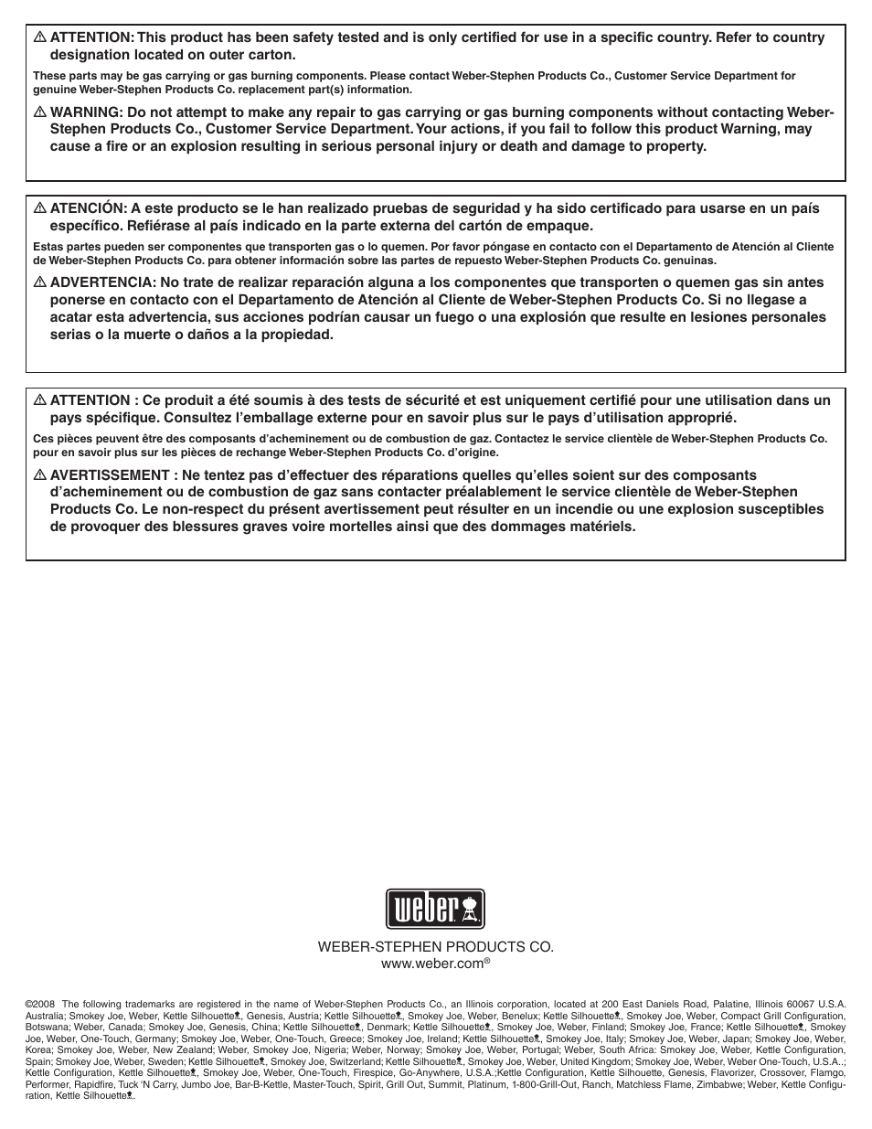 Summit E/S-420/450 User Manual | Page 74 / 76