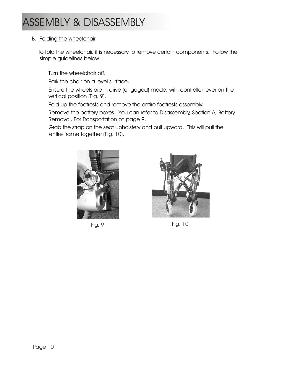 Assembly & disassembly | Summit HP-1S User Manual | Page 12 / 25