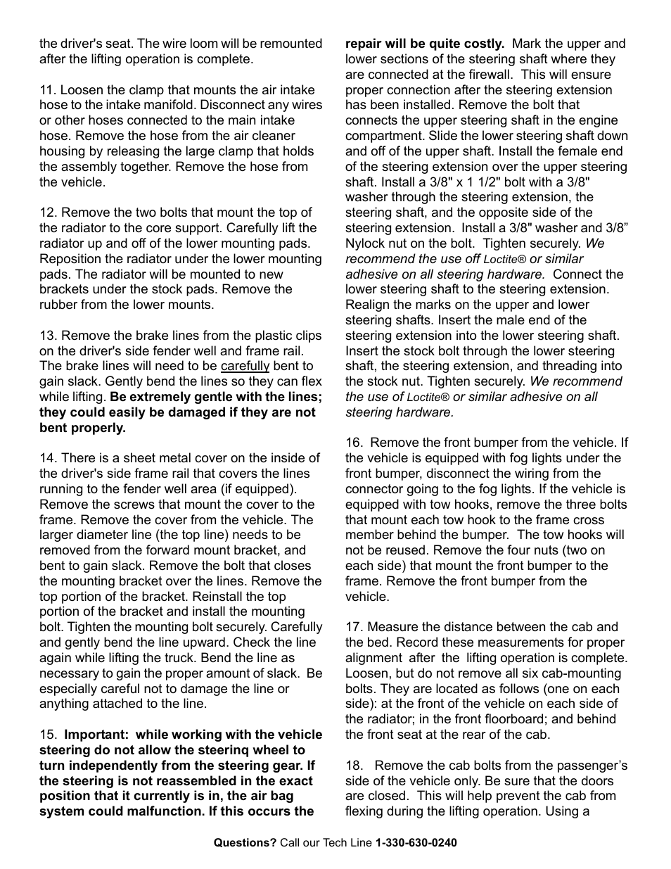Summit FORD RANGER User Manual | Page 3 / 9