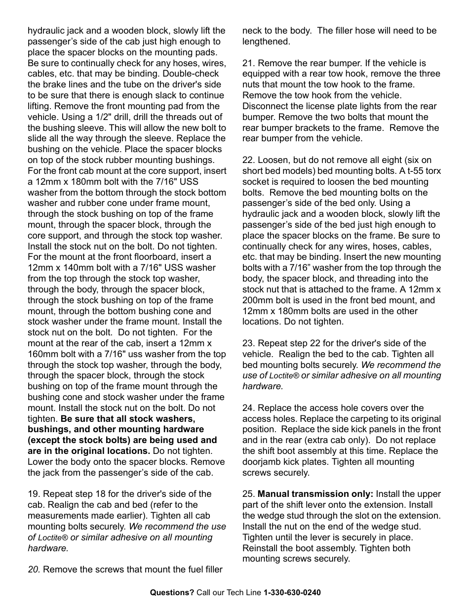 Summit FORD RANGER User Manual | Page 4 / 9