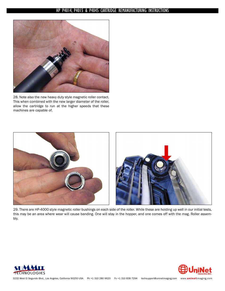 Summit HP P4045 User Manual | Page 16 / 22