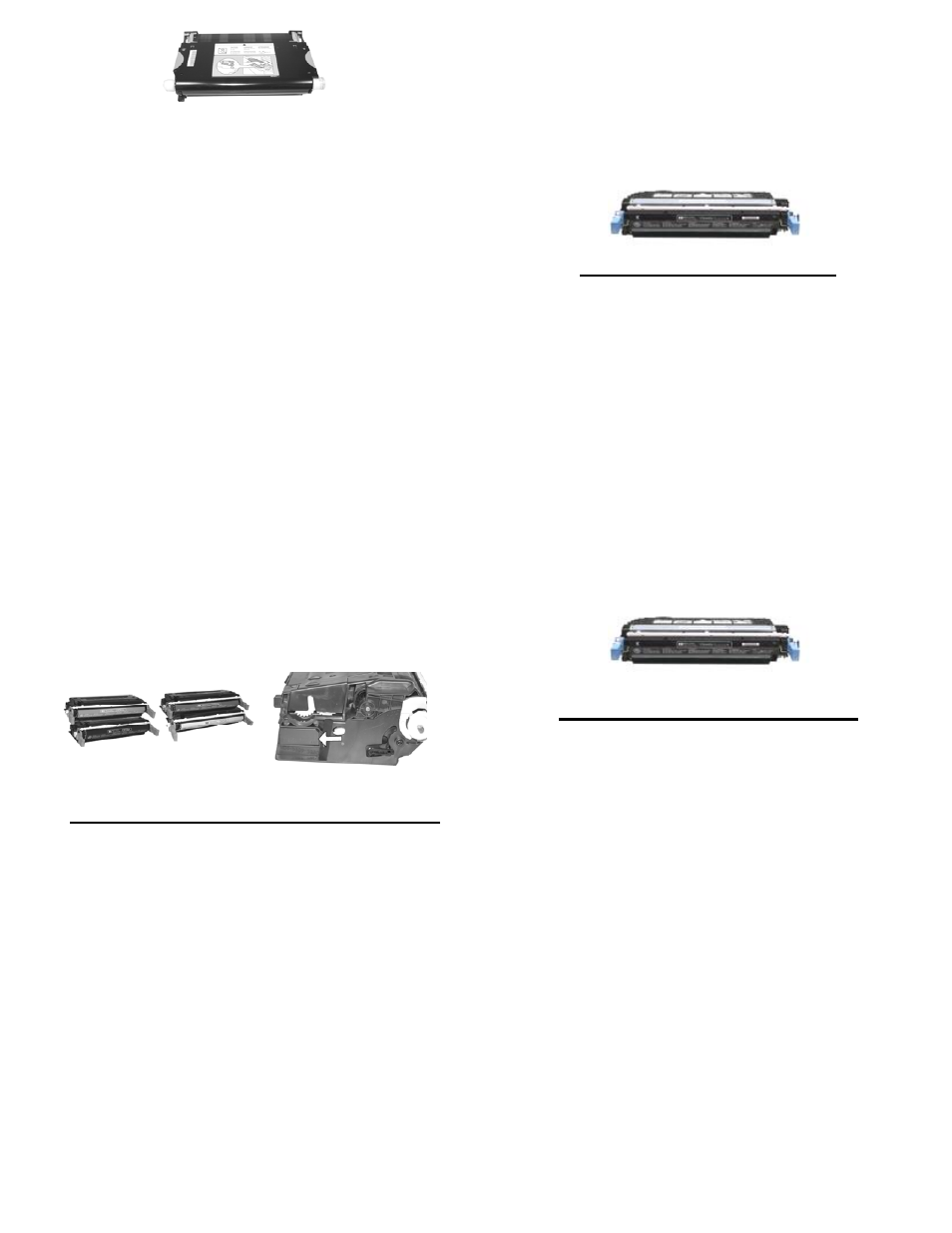 Hp color laserjet 4700, Hp color laserjet 4730mfp | Summit BROTHER HL-630 OPC User Manual | Page 10 / 46