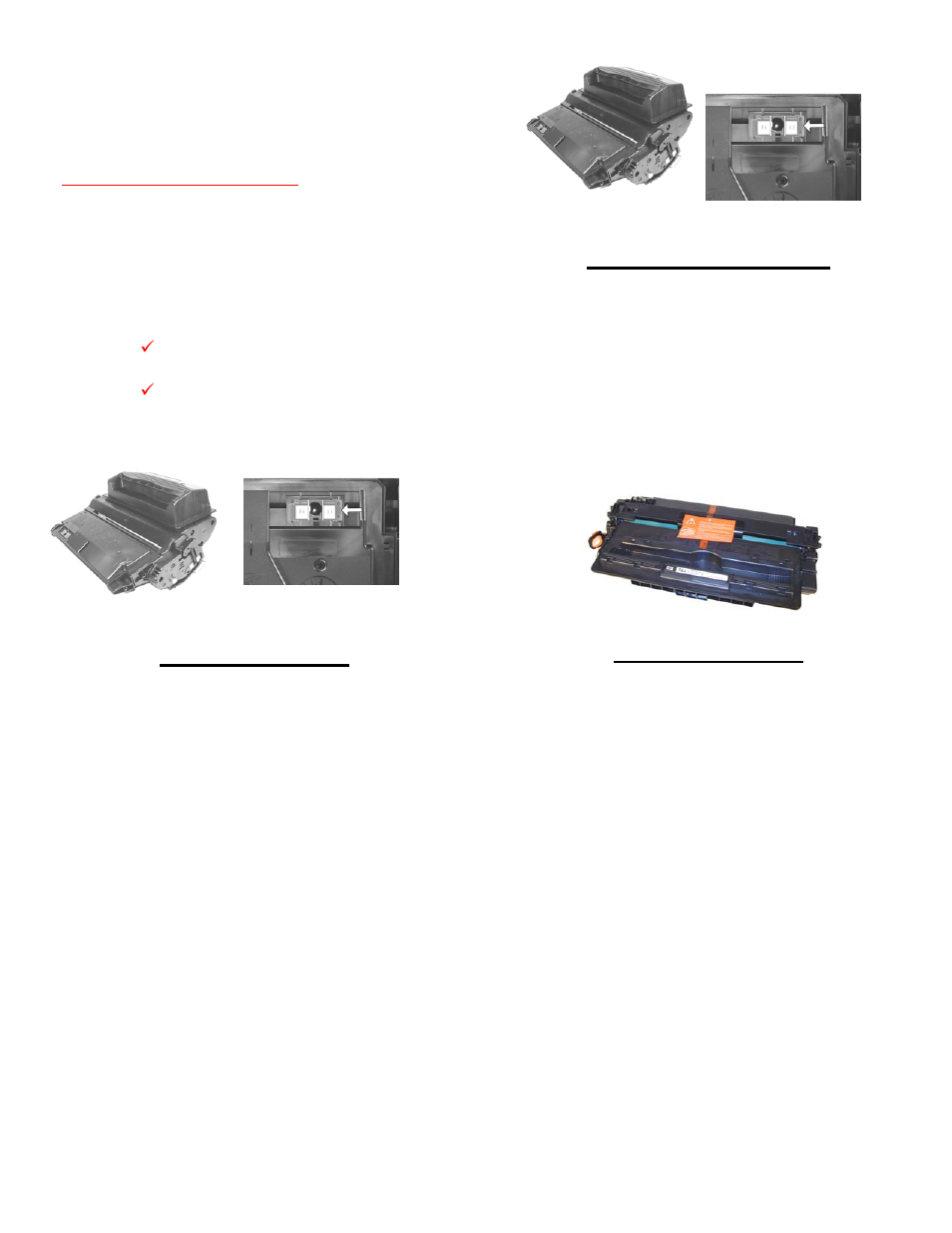 Hp laserjet 4300, Hp laserjet 4345mfp, Hp laserjet 5200 | Summit BROTHER HL-630 OPC User Manual | Page 14 / 46