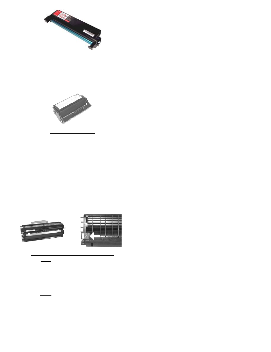 Lexmark e220 | Summit BROTHER HL-630 OPC User Manual | Page 18 / 46