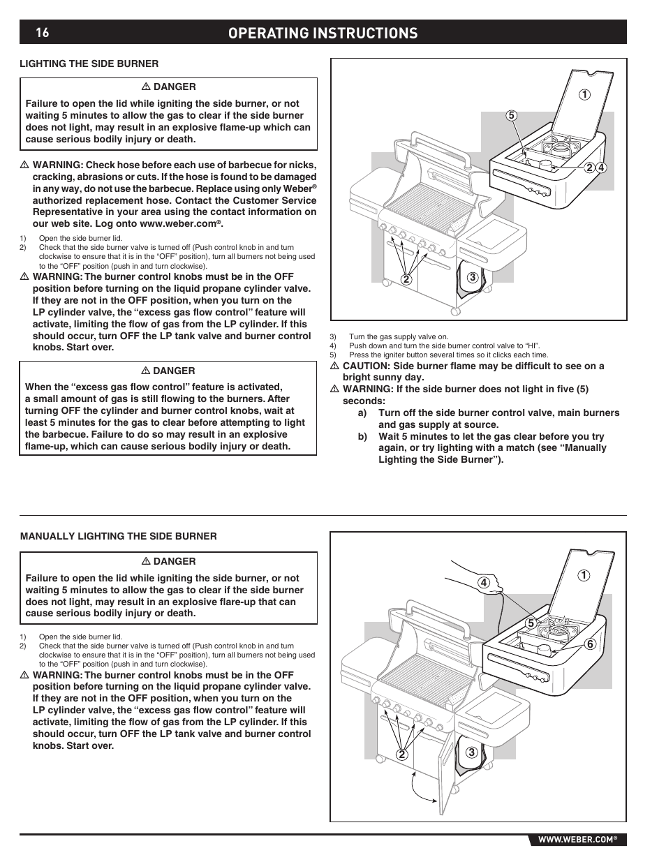 Operating instructions | Summit 89190 User Manual | Page 16 / 92