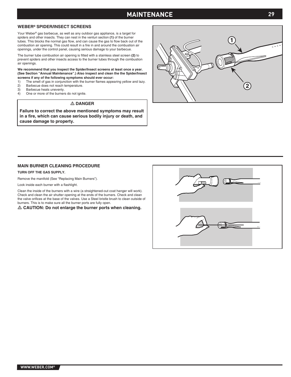 Maintenance | Summit 89190 User Manual | Page 29 / 92