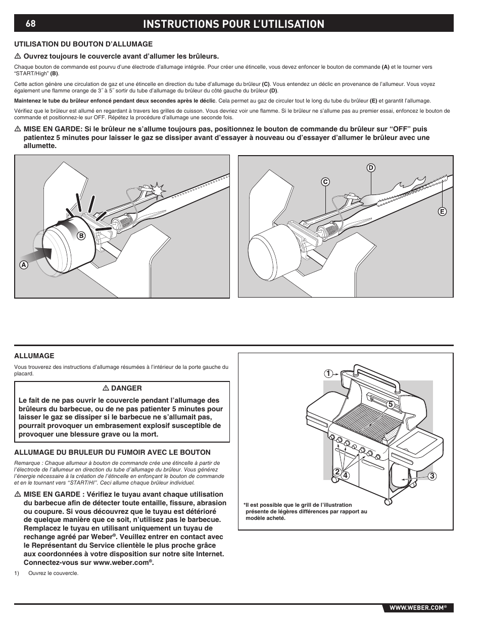 Instructions pour l’utilisation | Summit 89190 User Manual | Page 68 / 92