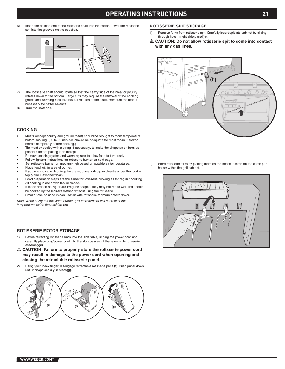 Operating instructions | Summit S-670 User Manual | Page 21 / 84