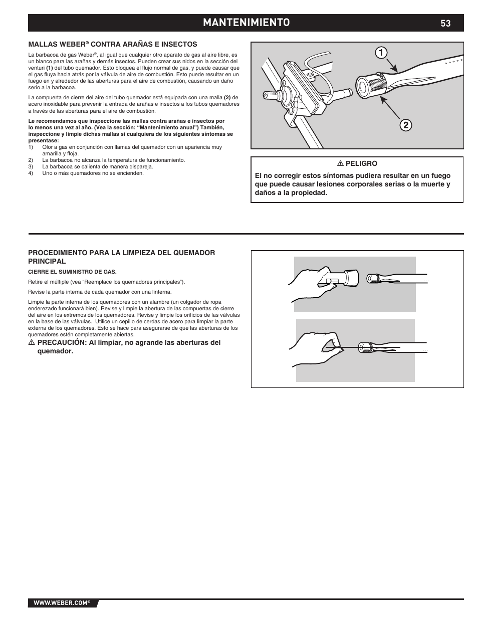 Mantenimiento | Summit S-670 User Manual | Page 53 / 84