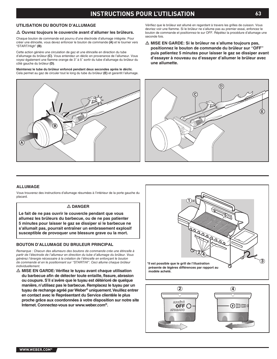 Instructions pour l’utilisation | Summit S-670 User Manual | Page 63 / 84