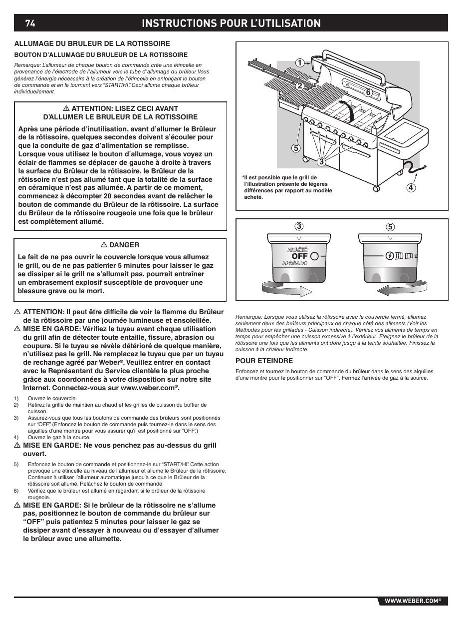 Instructions pour l’utilisation | Summit S-670 User Manual | Page 74 / 84