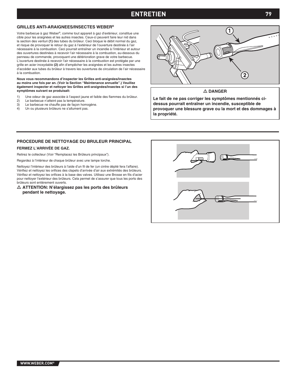 Entretien | Summit S-670 User Manual | Page 79 / 84