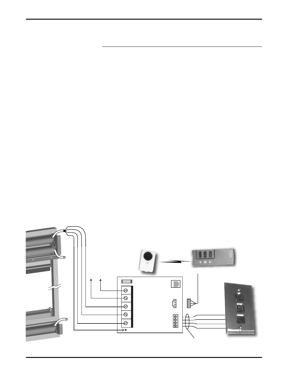 Installing the infrared remote control option, Preparing the connection, Making the connection | Stewart Filmscreen Corp 4-Way ScreenWall ElectriMask User Manual | Page 15 / 24