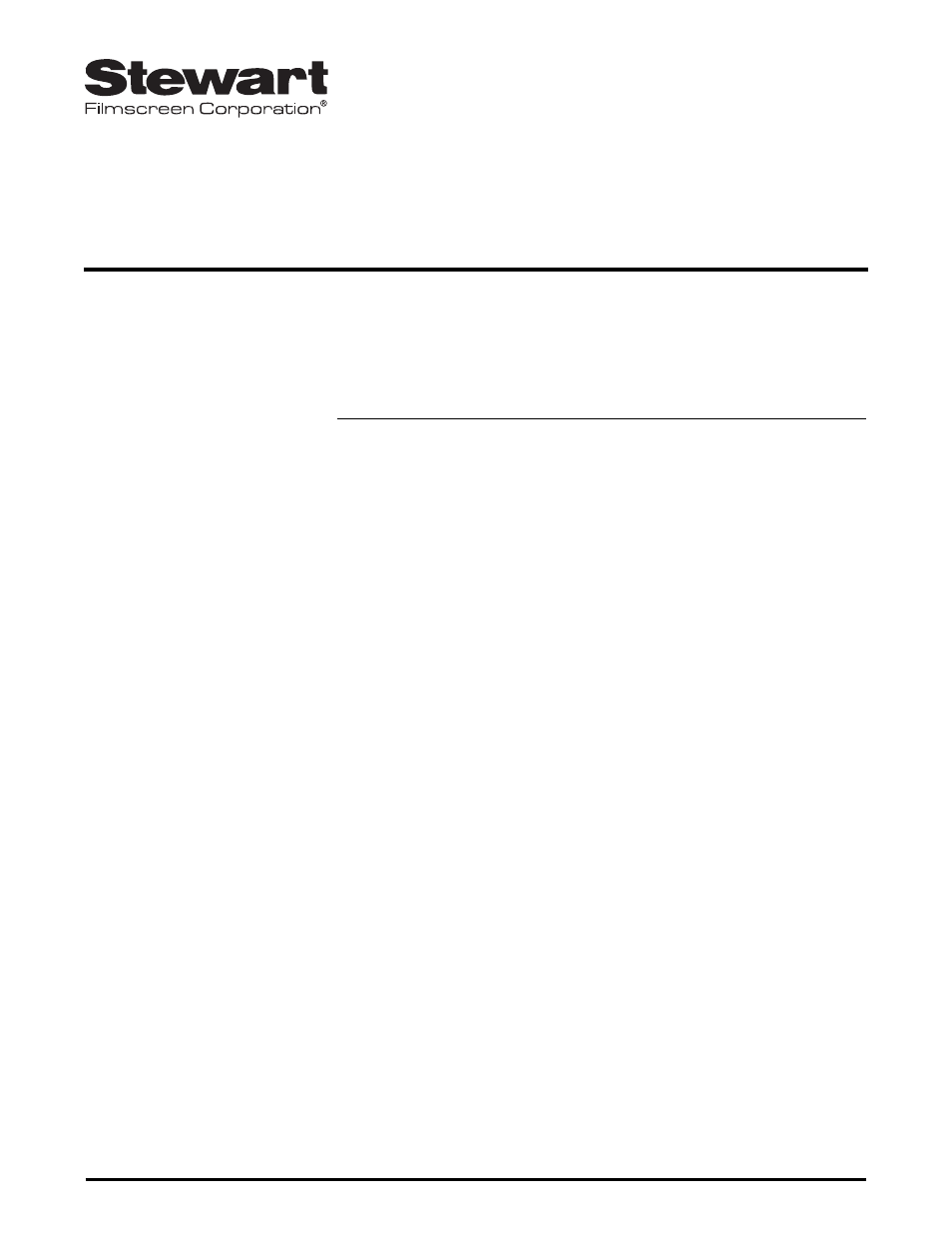 Visionary electriscreen | Stewart Filmscreen Corp CM-1005 User Manual | Page 3 / 20