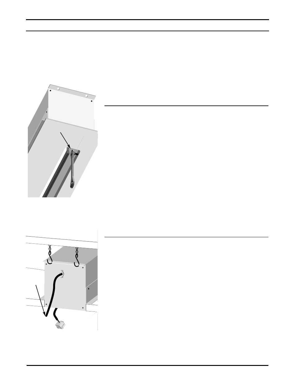 Anging the | Stewart Filmscreen Corp CM-1005 User Manual | Page 6 / 20