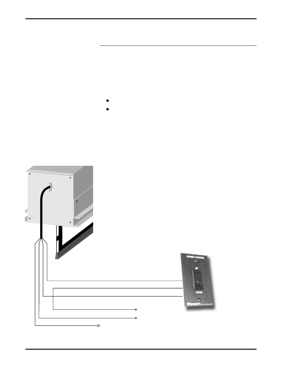 Installing the high voltage switch control, Preparing the connection, Making the connections | Stewart Filmscreen Corp CM-1005 User Manual | Page 8 / 20