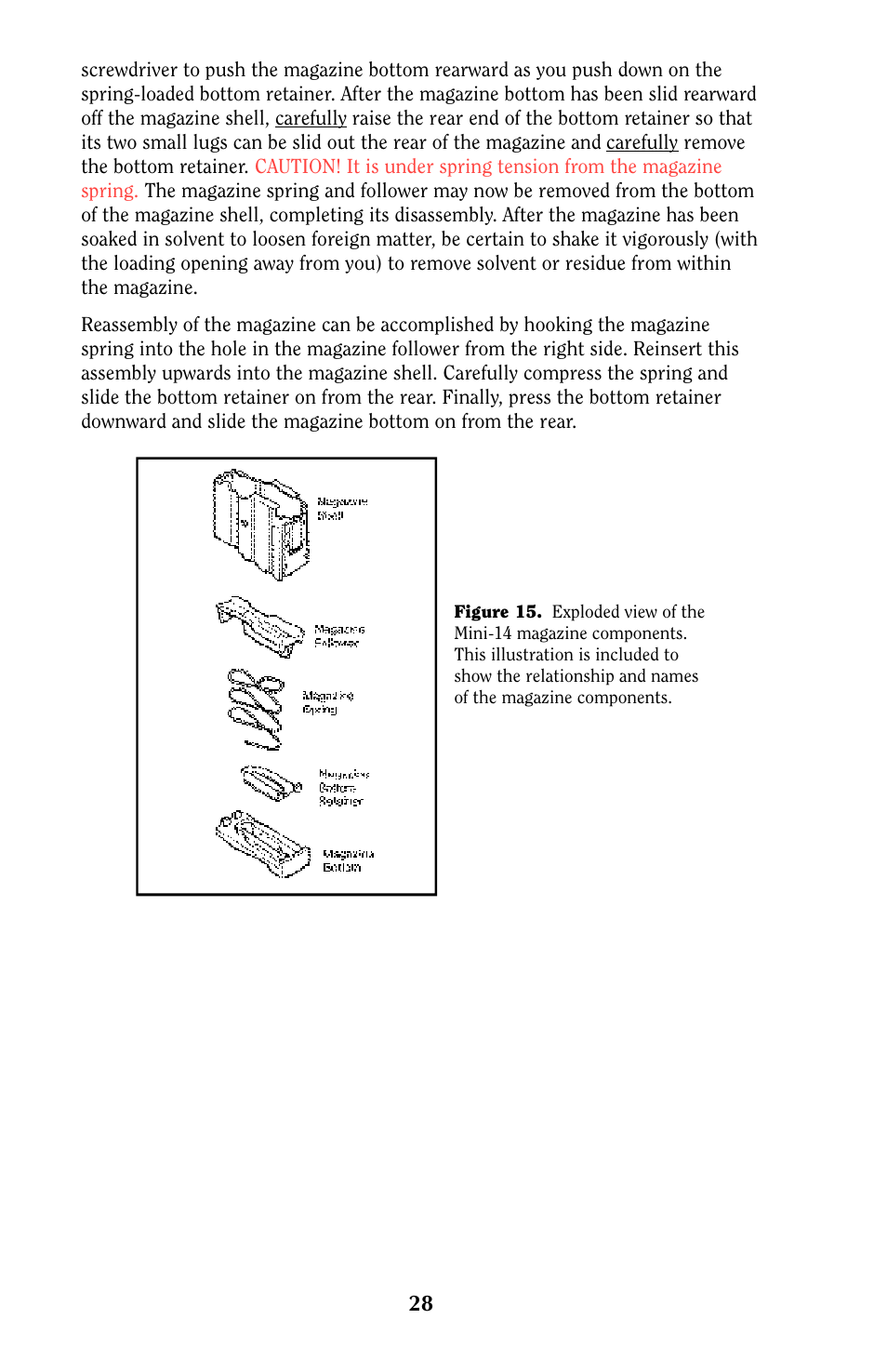 Ruger MINI-14 User Manual | Page 27 / 46